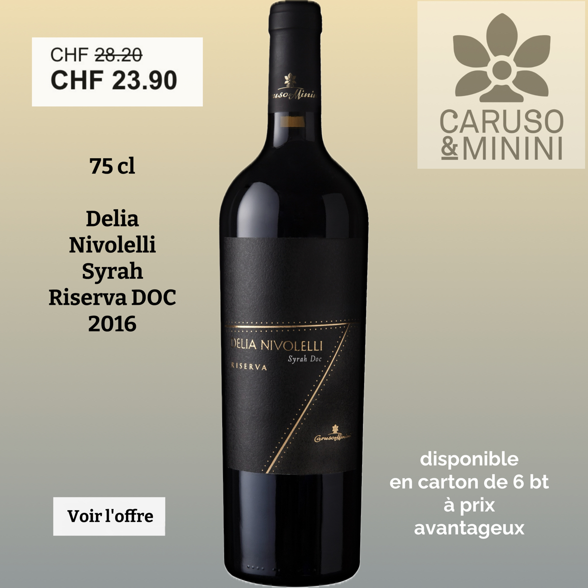 Delia Nivolelli Syrah Riserva DOC