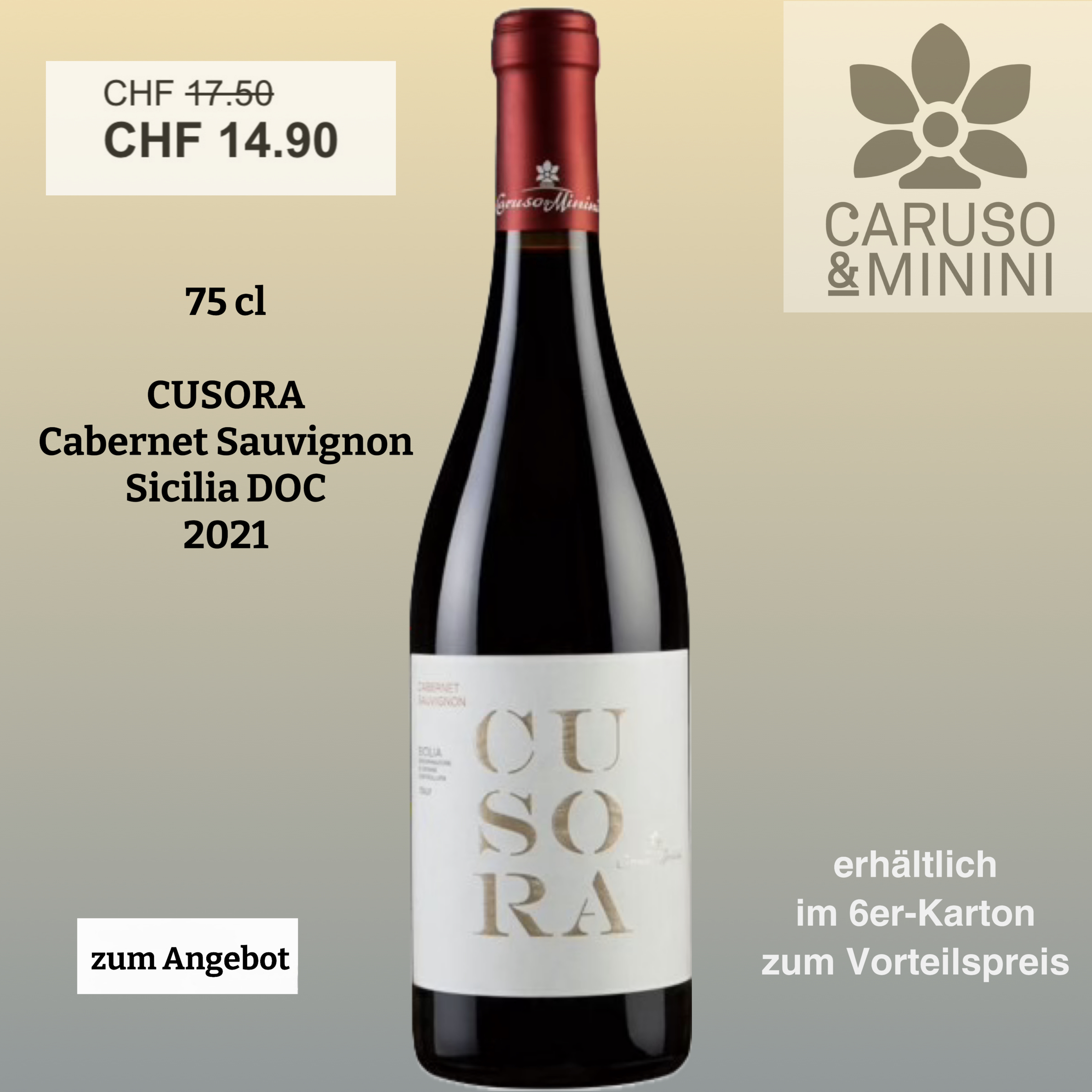 Cusora Cabernet Sauvignon Sicilia DOC