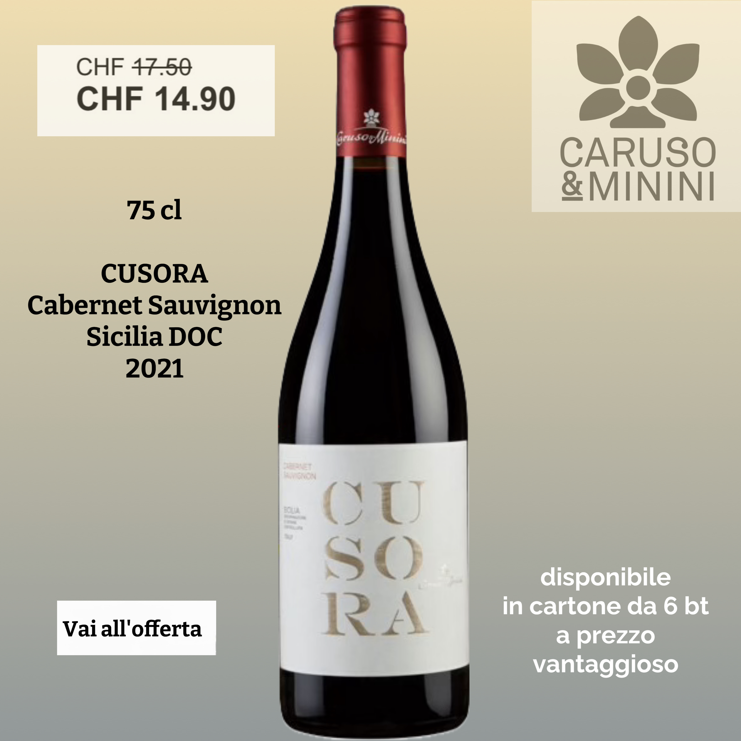 Cusora Cabernet Sauvignon Sicilia DOC