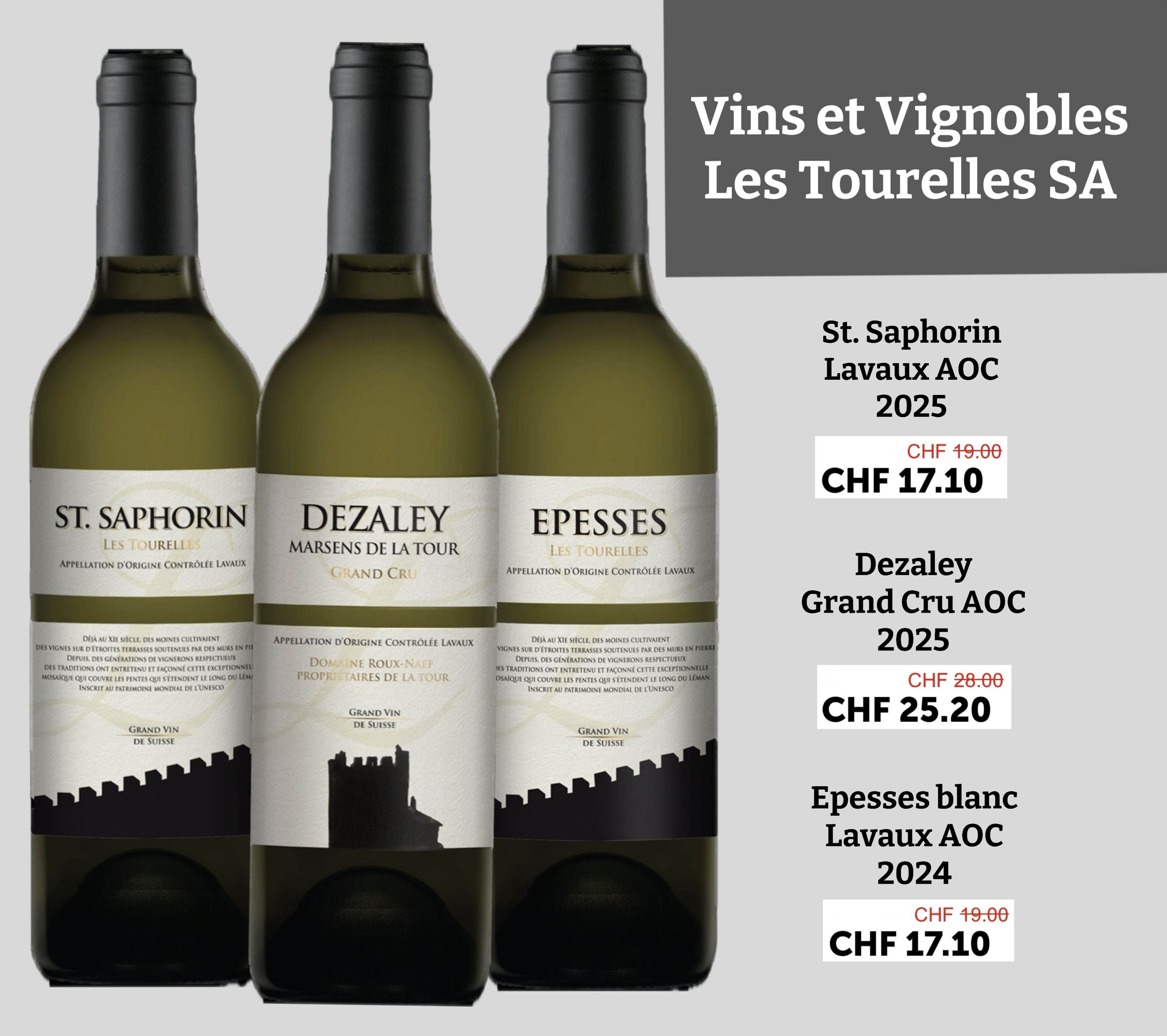Vis et Vignobles les Tourelles